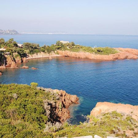 Agay Cap Esterel Le Hameau F2 Clim Plein Sud Dernier Etage Magnifique Vue Mer Saint-Raphaël Exterior foto