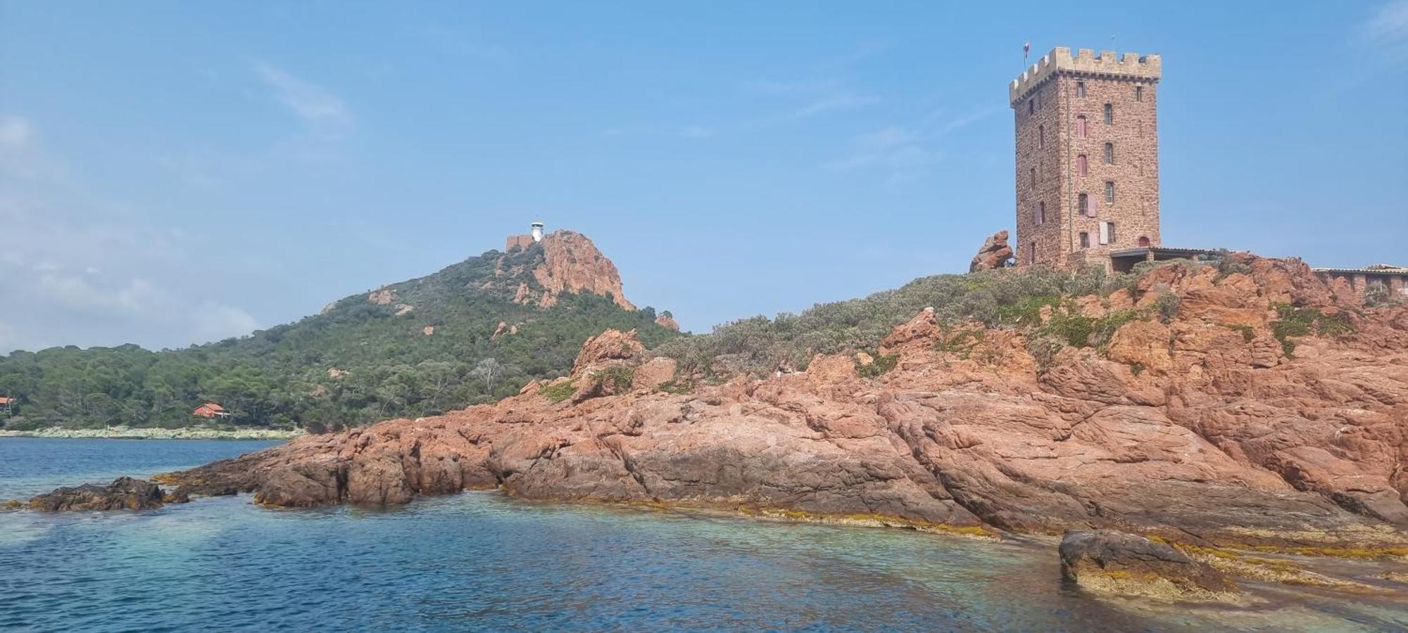Agay Cap Esterel Le Hameau F2 Clim Plein Sud Dernier Etage Magnifique Vue Mer Saint-Raphaël Exterior foto