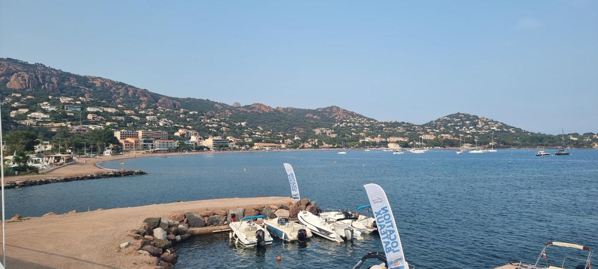 Agay Cap Esterel Le Hameau F2 Clim Plein Sud Dernier Etage Magnifique Vue Mer Saint-Raphaël Exterior foto