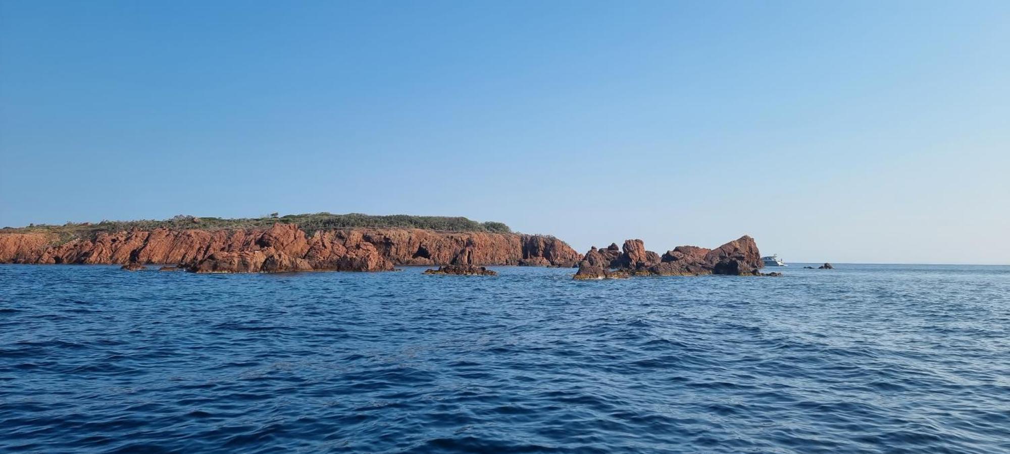 Agay Cap Esterel Le Hameau F2 Clim Plein Sud Dernier Etage Magnifique Vue Mer Saint-Raphaël Exterior foto