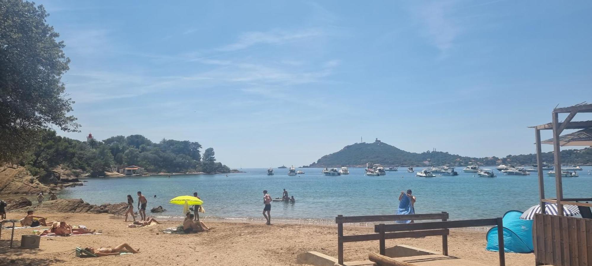Agay Cap Esterel Le Hameau F2 Clim Plein Sud Dernier Etage Magnifique Vue Mer Saint-Raphaël Exterior foto