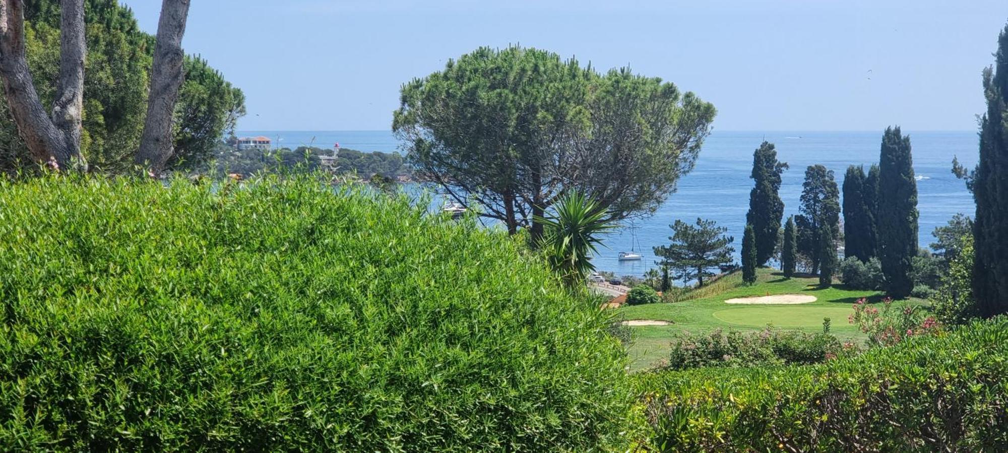 Agay Cap Esterel Le Hameau F2 Clim Plein Sud Dernier Etage Magnifique Vue Mer Saint-Raphaël Exterior foto