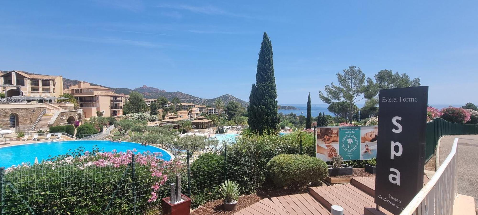 Agay Cap Esterel Le Hameau F2 Clim Plein Sud Dernier Etage Magnifique Vue Mer Saint-Raphaël Exterior foto