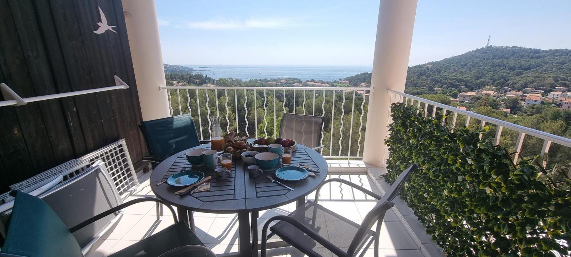 Agay Cap Esterel Le Hameau F2 Clim Plein Sud Dernier Etage Magnifique Vue Mer Saint-Raphaël Exterior foto